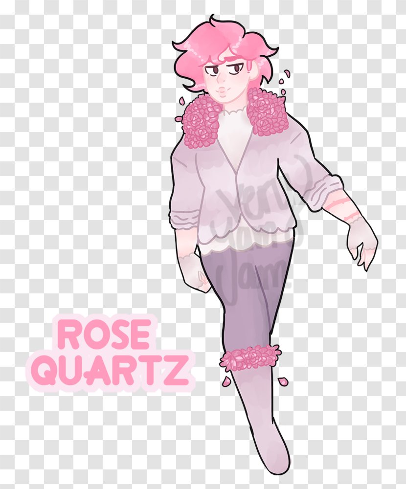 Gemstone Rose Quartz DeviantArt - Heart Transparent PNG