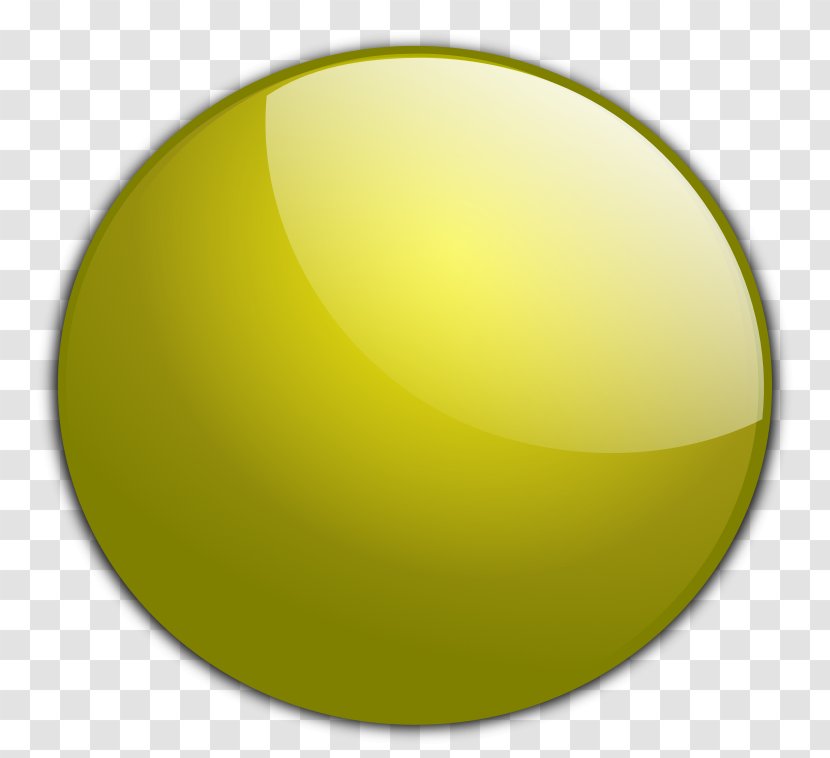 Gold Button Clip Art - Yellow - Circle Transparent PNG