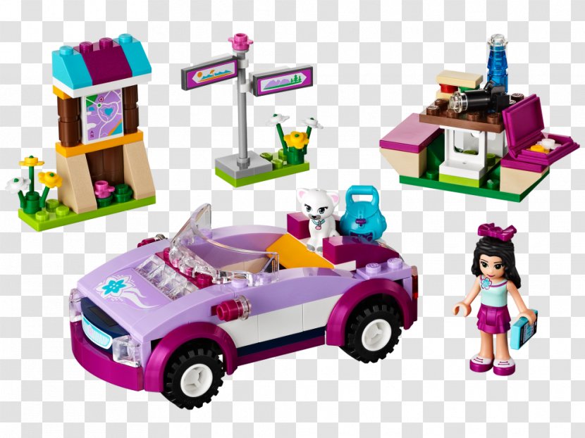 LEGO Friends Picnic Sports Car 41013 Lego Minifigure Toy - Emma S Transparent PNG