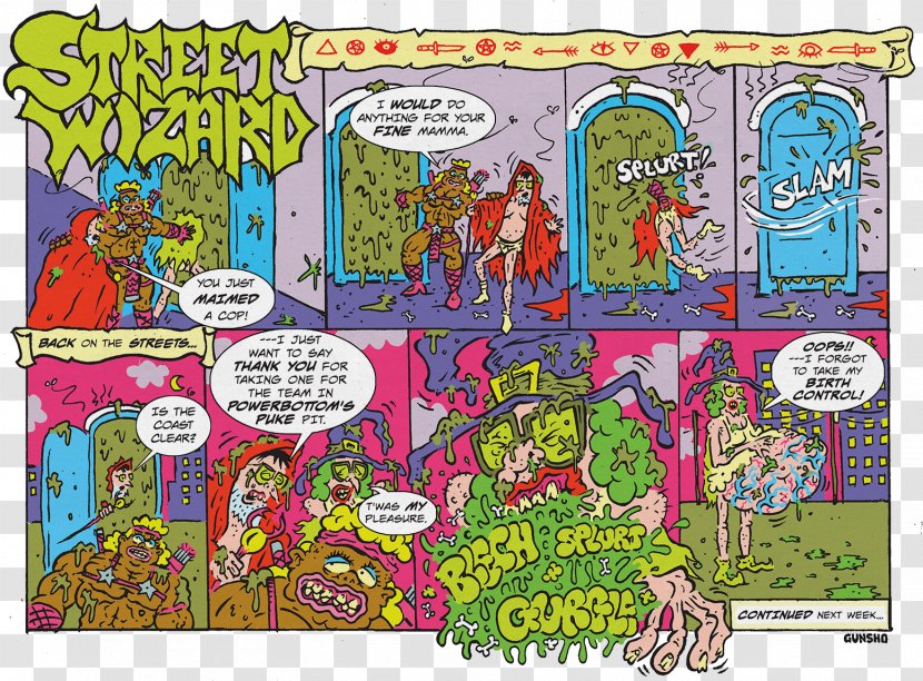 Comics Comic Book Cartoon Street Wizards Series - Adult Swim Transparent PNG