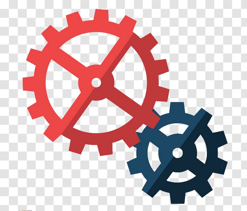 Gear Clip Art Wheel Sprocket - Bicycle Part - Beautifully Cartoon Transparent PNG