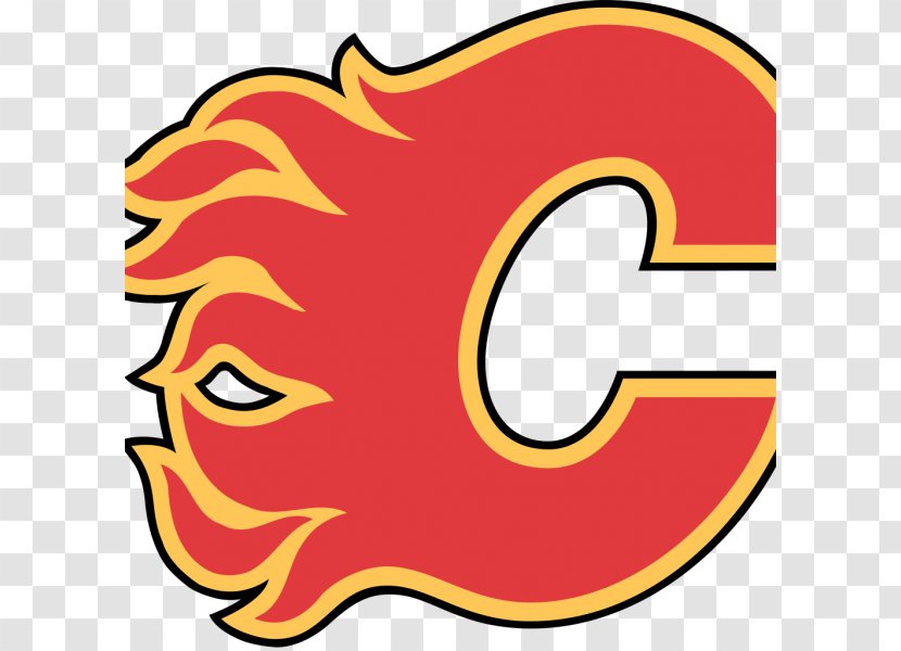 2018–19 Calgary Flames Season National Hockey League Ice Vancouver Canucks - Logo Transparent PNG