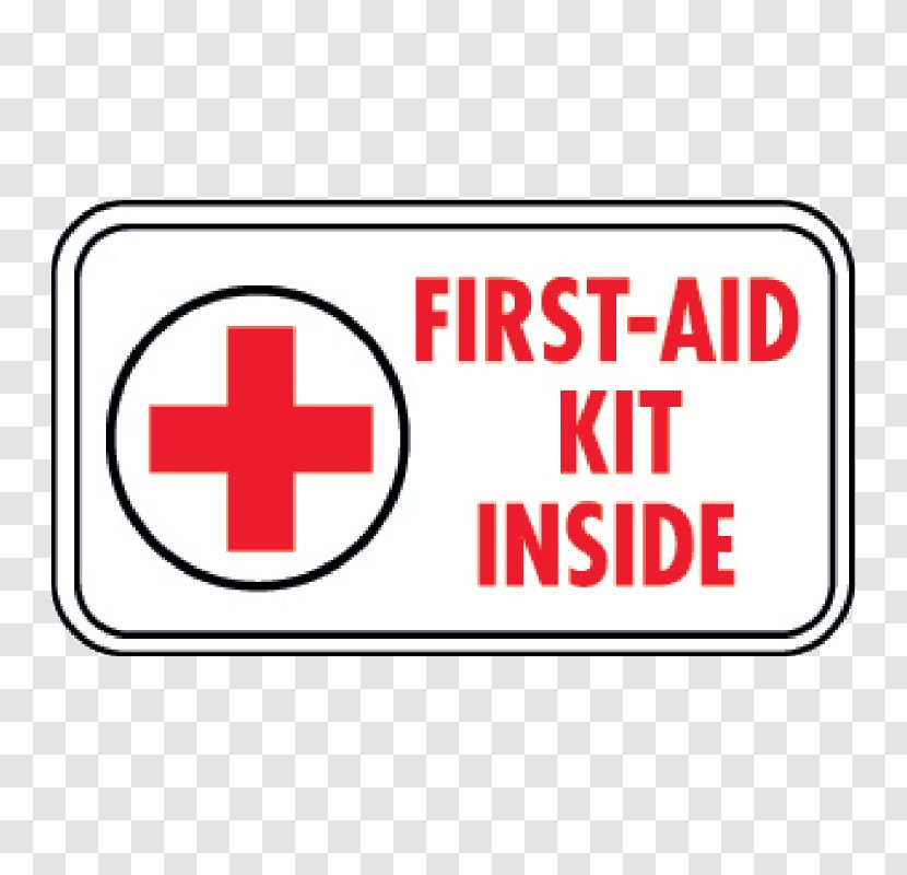 Car Sticker First Aid Kits Decal Supplies - Sign - Kit Transparent PNG