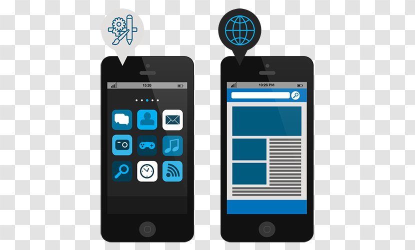 Feature Phone Smartphone Mobile App Application Hybride Handheld Devices - Phones - Apple Product Development Process Transparent PNG