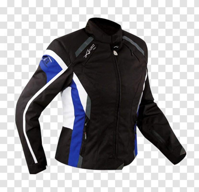 Leather Jacket Clothing Motorcycle Personal Protective Equipment Blouson - Raincoat Transparent PNG