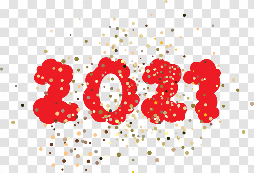 2021 Happy New Year 2021 New Year Transparent PNG