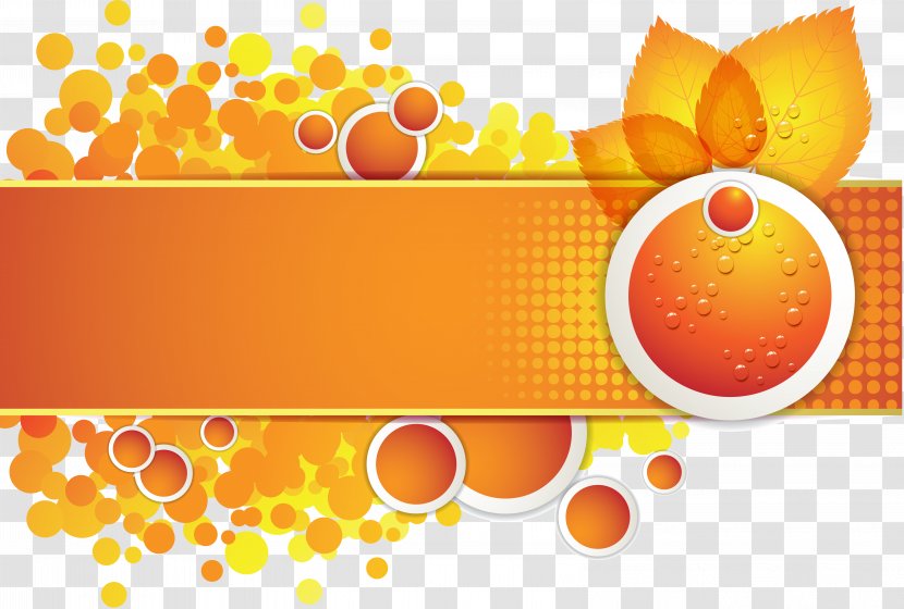 Desktop Wallpaper Autumn Clip Art - Graphic Arts - Orange Frame Transparent PNG
