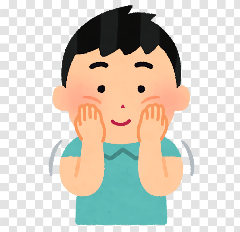 Cartoon Face Facial Expression Cheek Nose Transparent PNG