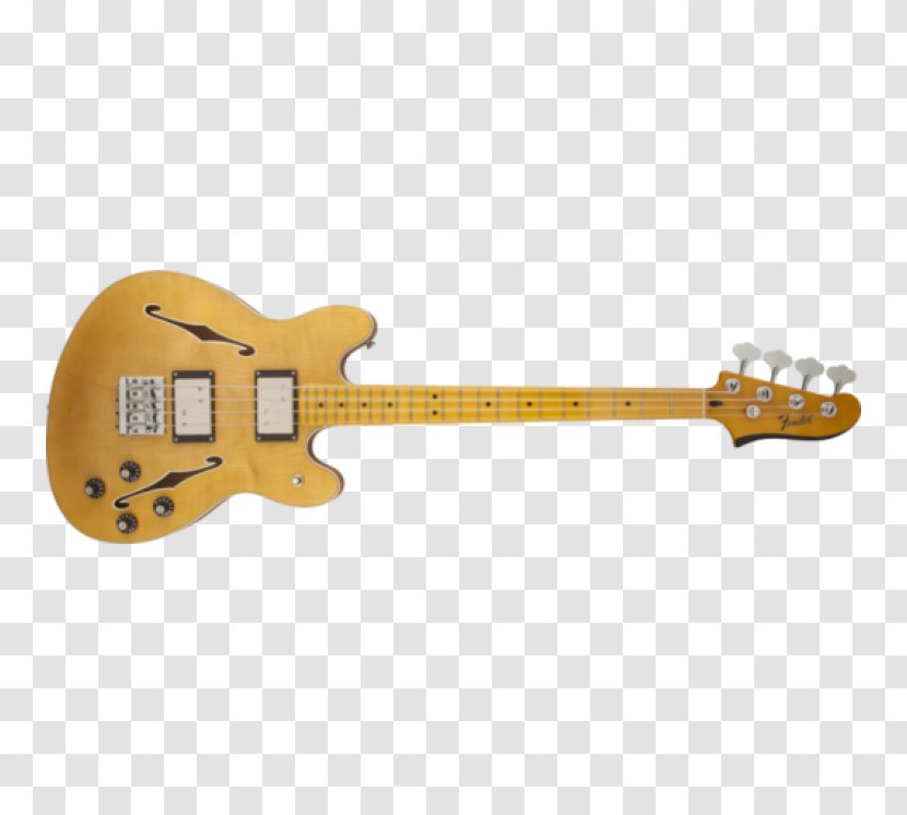 Bass Guitar Electric Fender Starcaster Musical Instruments Corporation Precision - Tree Transparent PNG