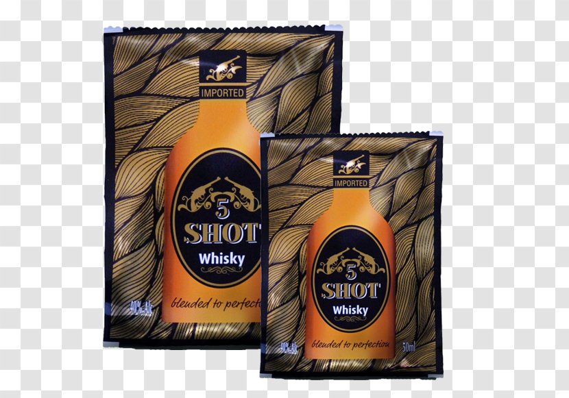 Liqueur Beer Bottle Whiskey Label - Sachet Transparent PNG