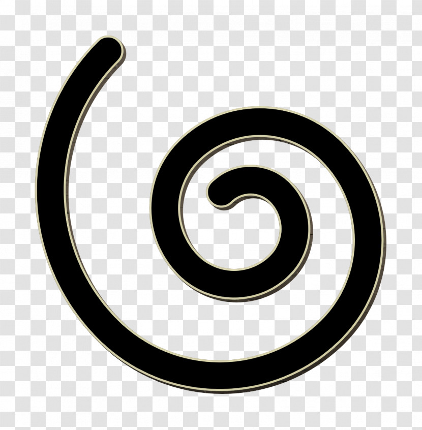 Design Icon Spiral Icon Transparent PNG