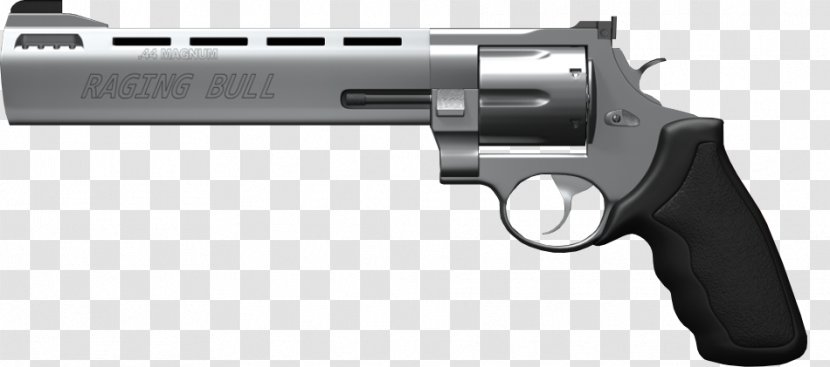 Taurus Raging Bull Firearm Revolver .44 Magnum - Pistol Transparent PNG
