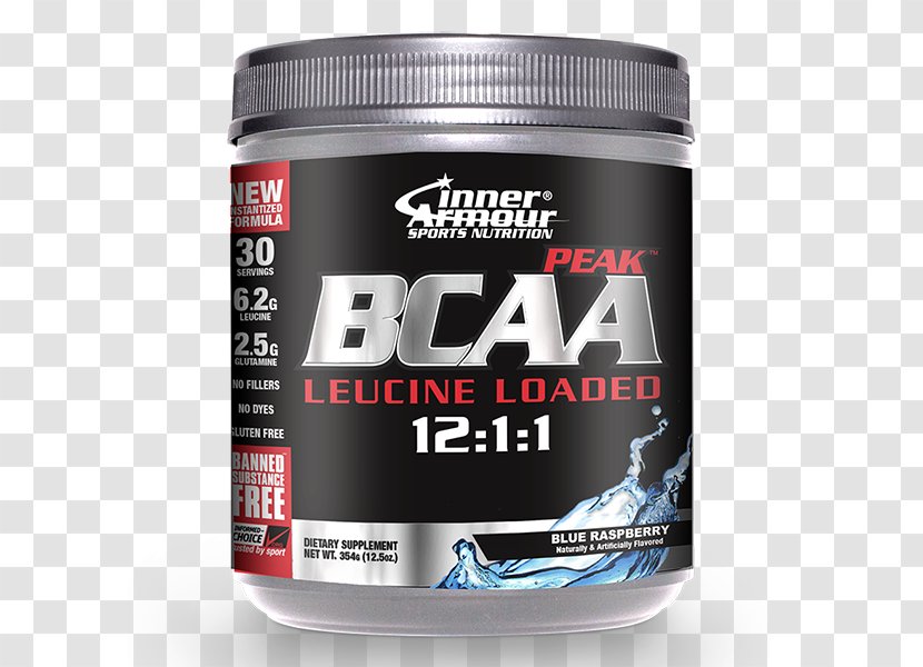 Branched-chain Amino Acid Dietary Supplement Isoleucine - Gainer - Blue Raspberry Transparent PNG