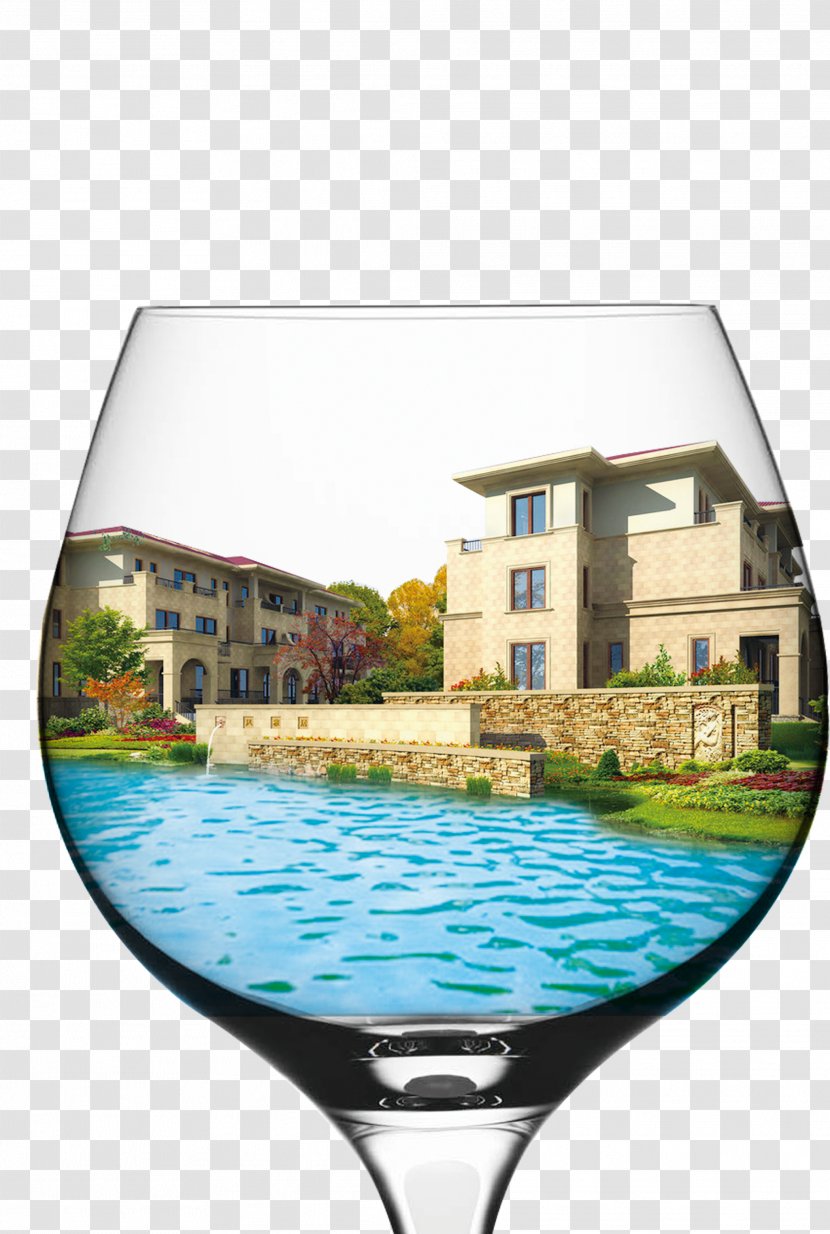 Poster Villa Real Property - Template - Cup Transparent PNG