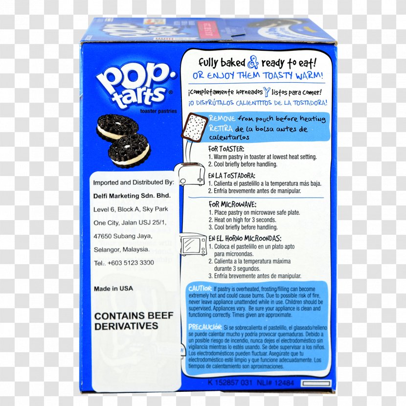 Toaster Pastry Kellogg's Pop-Tarts Frosted Chocolate Fudge Frosting & Icing S'more - Taco Restaurant Menu Transparent PNG