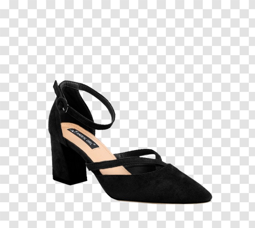 Strap High-heeled Shoe Court - Footwear - Sandal Transparent PNG