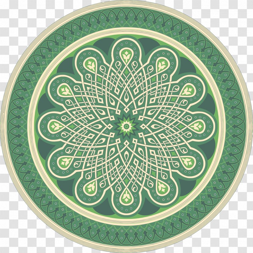 Mandala Islam Clip Art - Islamic Geometric Patterns Transparent PNG