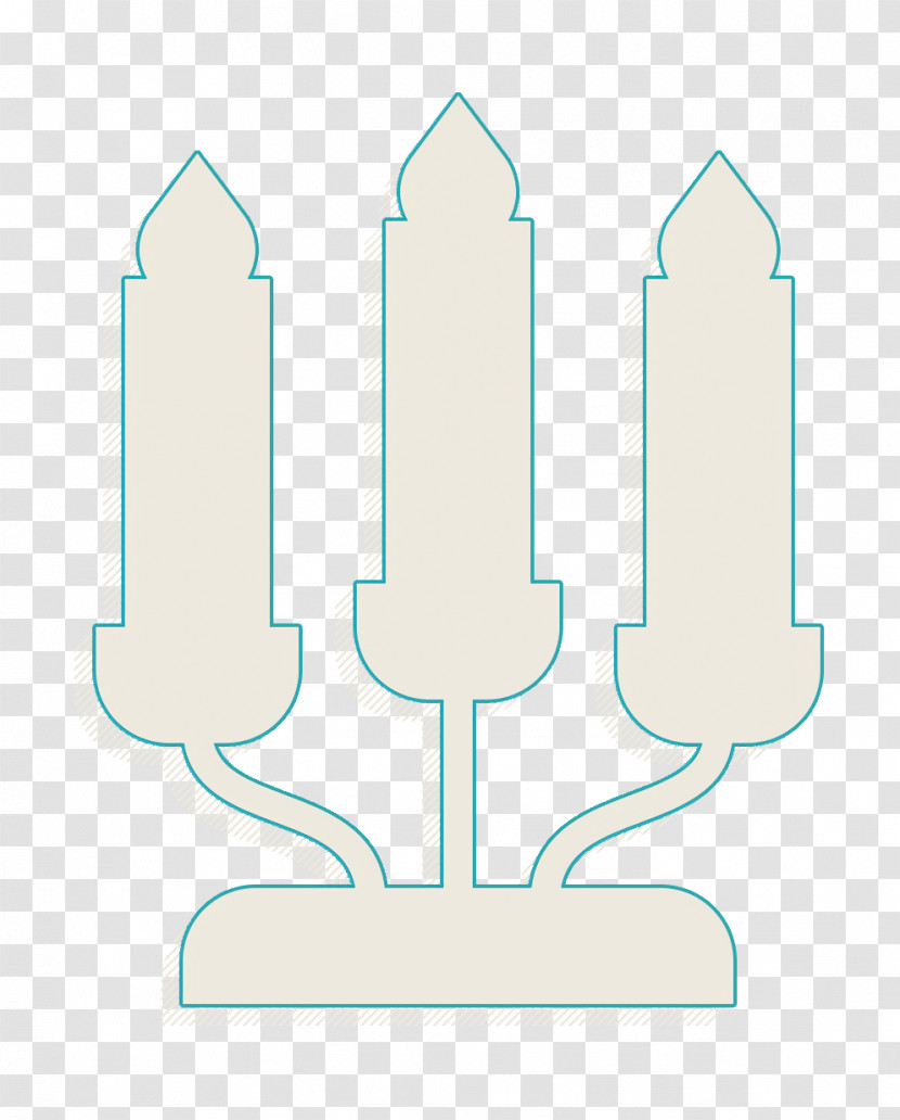 Candelabra Icon Candle Icon Home Decoration Icon Transparent PNG