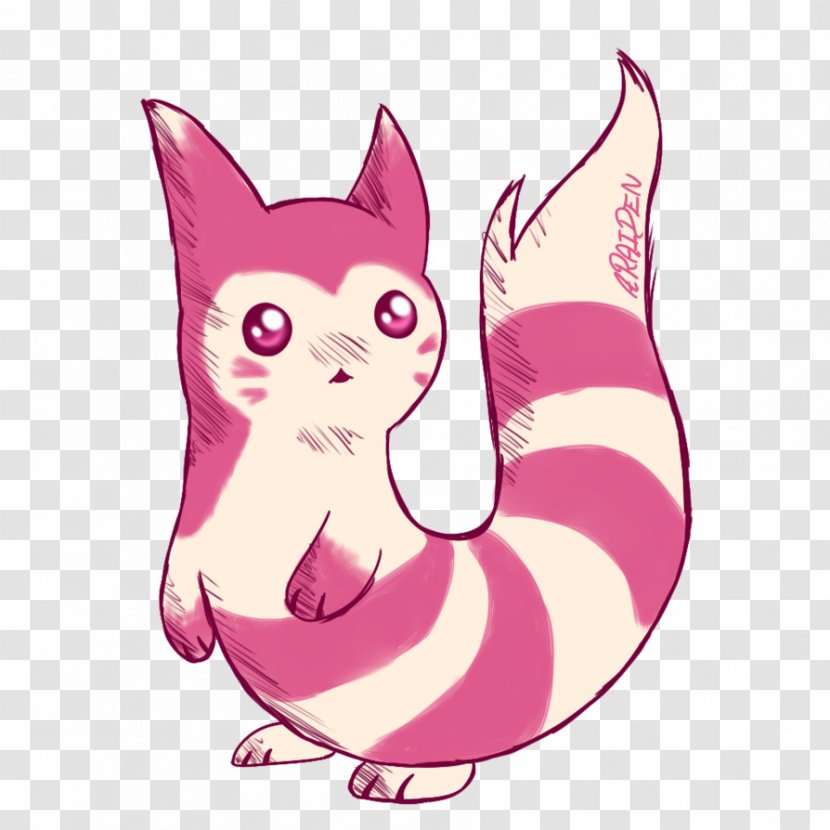 Whiskers Cat Furret Pokémon Sylveon - Canidae Transparent PNG