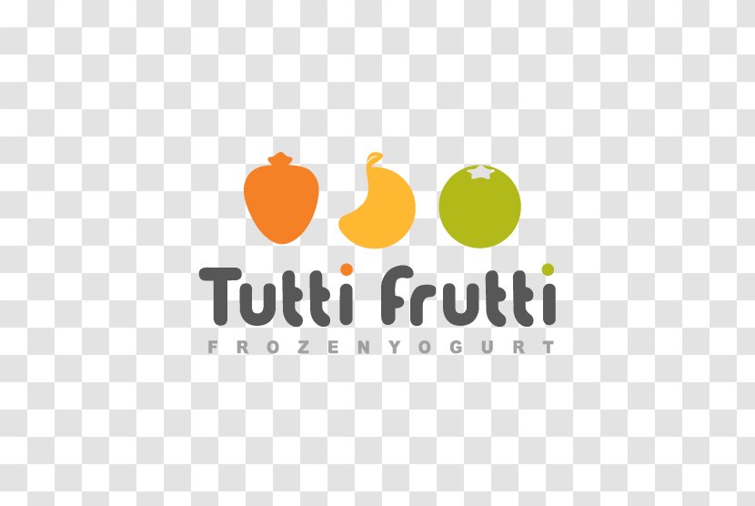 Tutti Frutti Frozen Yogurt Logo Brand Food - Yellow Transparent PNG