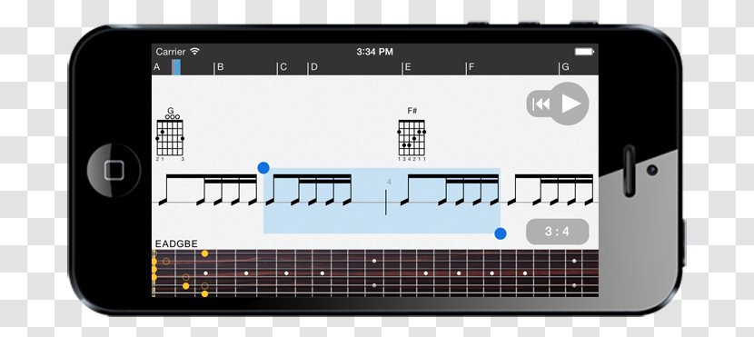 Guitar Pro Electronics IOS 5 Gadget - Ios Transparent PNG