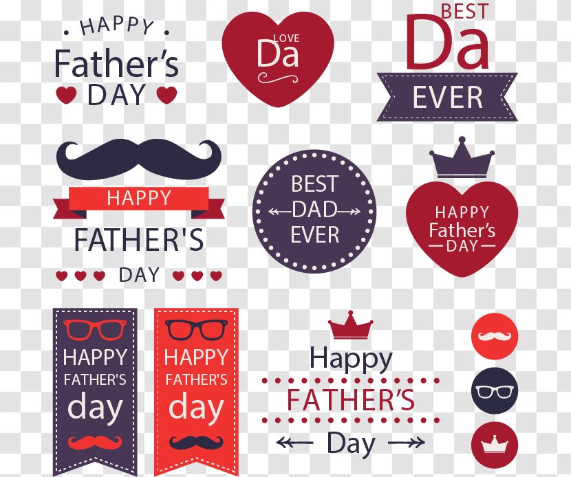 Fathers Day Gift - Father - Father's Design Elements Transparent PNG