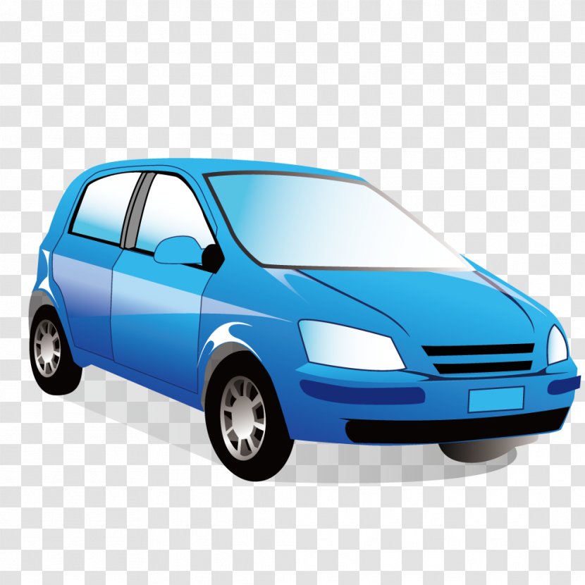 Car - Hand-painted Illustration Transparent PNG