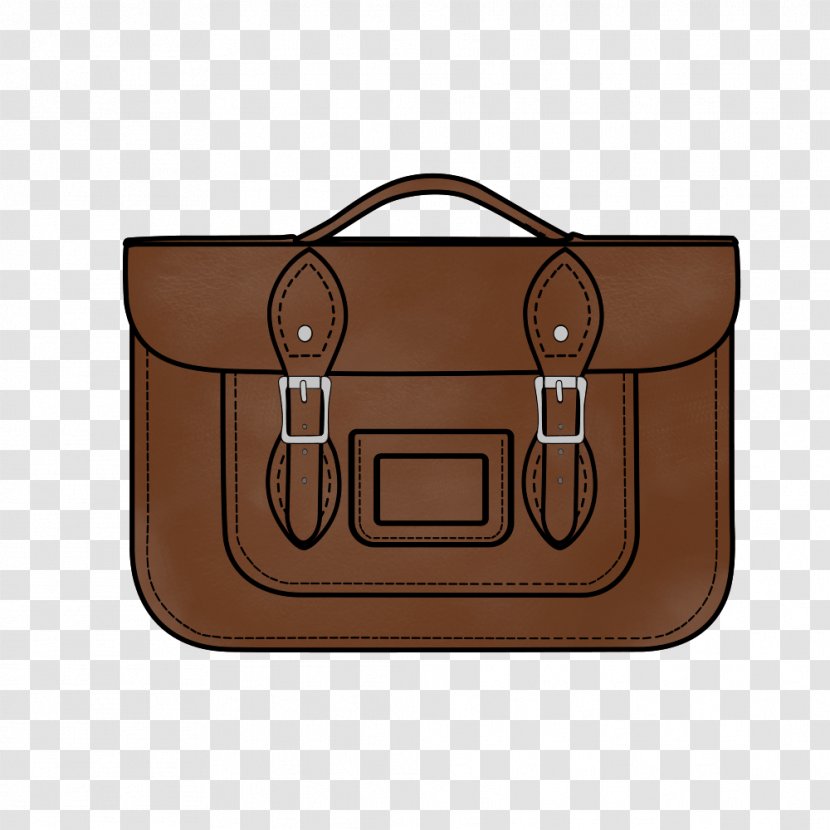 Leather Briefcase Bag Satchel Backpack Transparent PNG