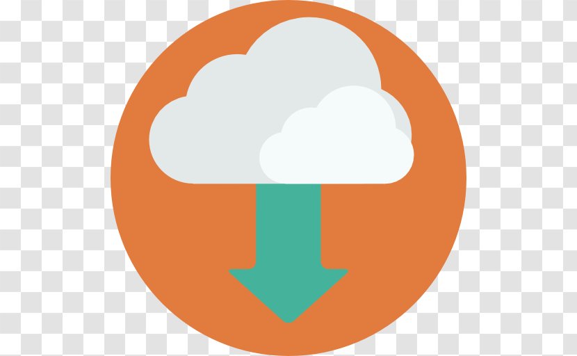 Web Hosting Service Download - Orange - Cloud Computing Transparent PNG