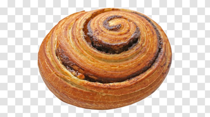 Danish Pastry Cinnamon Roll Pain Au Chocolat Schnecken Croissant - Spiral - Pans Transparent PNG