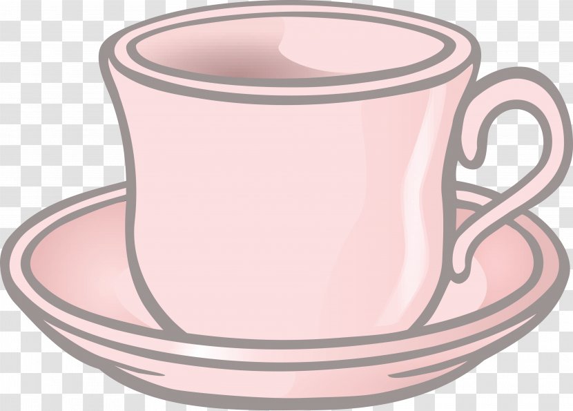 Teacup Coffee Saucer Clip Art - Serveware - Tea Transparent PNG