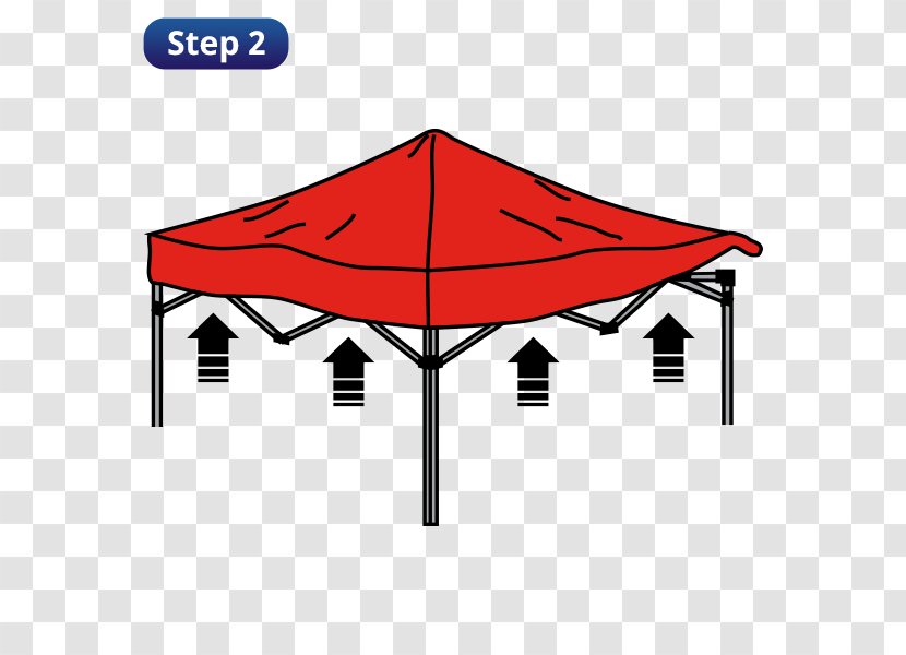 Gazebo Pop Up Canopy Garden Tent - Howto Transparent PNG
