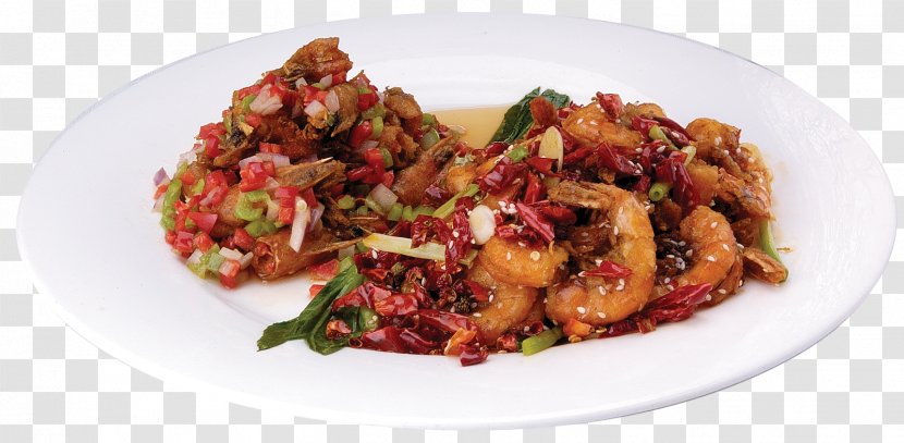 Sichuan Cuisine Vegetarian Recipe - Stir Frying - Sichuan-style Fried Shrimp Transparent PNG