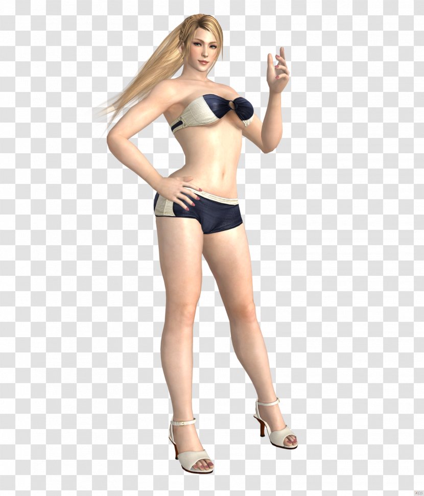 Dead Or Alive 5 Virtua Fighter Sarah Bryant 3 Swimsuit - Cartoon - Model Transparent PNG