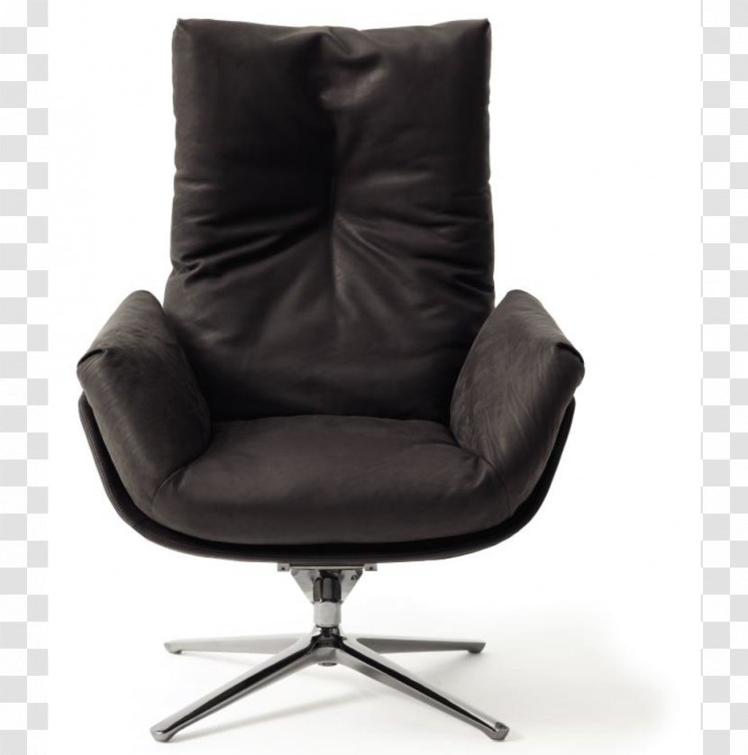 Eames Lounge Chair Leather Wing - Comfort Transparent PNG
