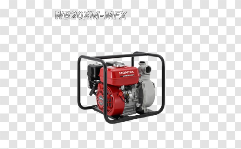 Honda Texcoco Pump Electric Generator Engine - Fourstroke Transparent PNG