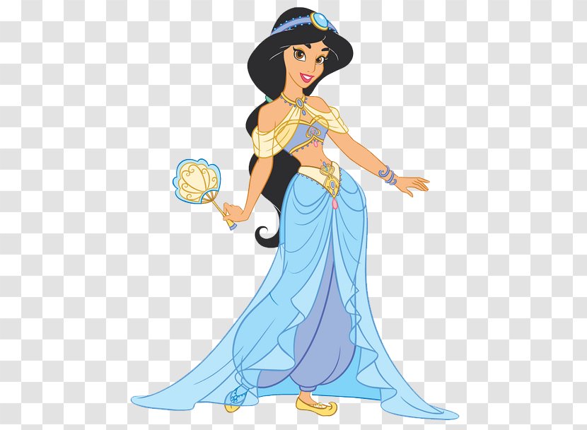 Princess Jasmine Aladdin Belle Disney Princesas - Clothing Transparent PNG