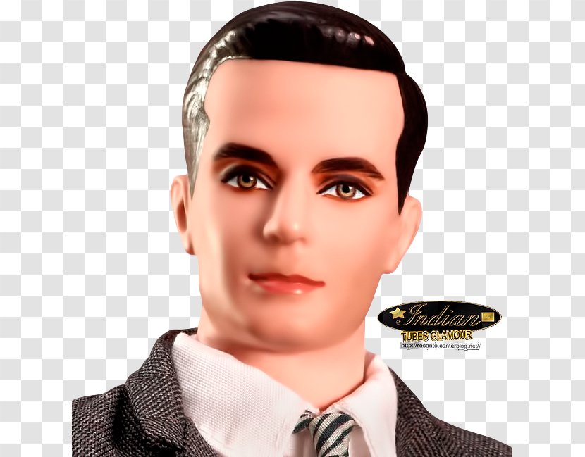 Don Draper Mad Men Barbie Doll Toy - Television Transparent PNG