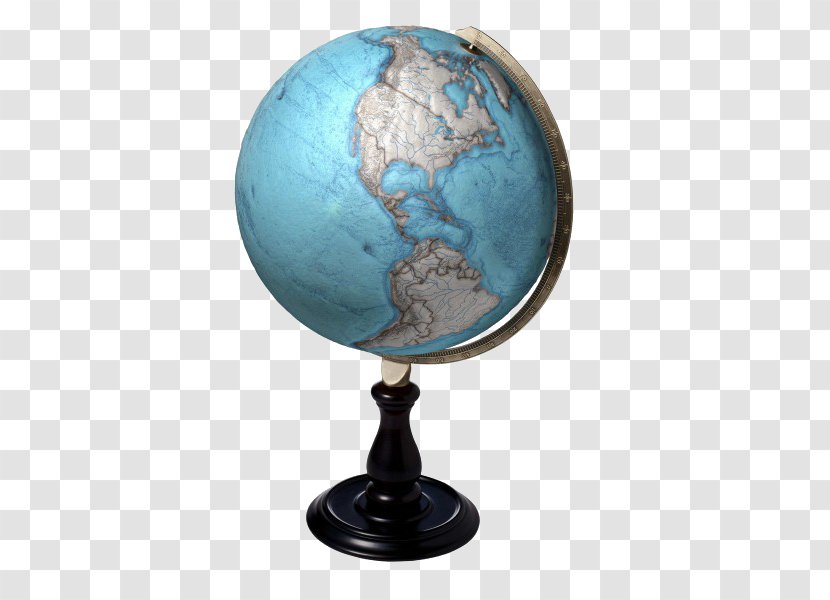 Earth Globe World Sphere Geography - Vector Transparent PNG
