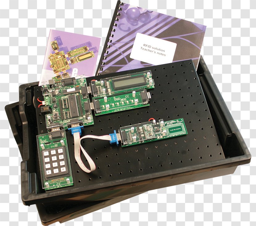 Microcontroller Electronics Electronic Component Engineering Network Cards & Adapters - Device - Radiofrequency Identification Transparent PNG