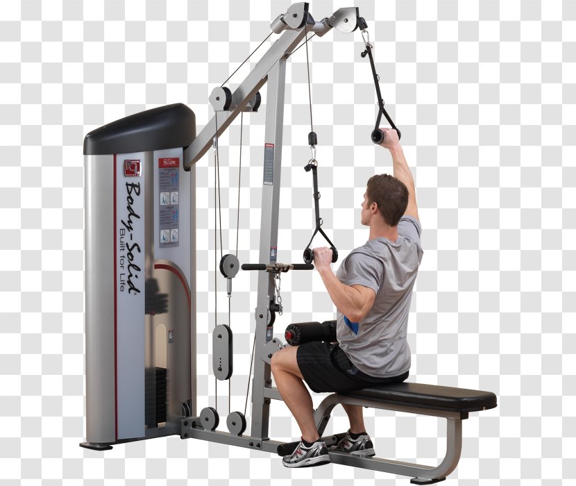Pulldown Exercise Indoor Rower Fitness Centre - Shoulder - Kettlebell Transparent PNG
