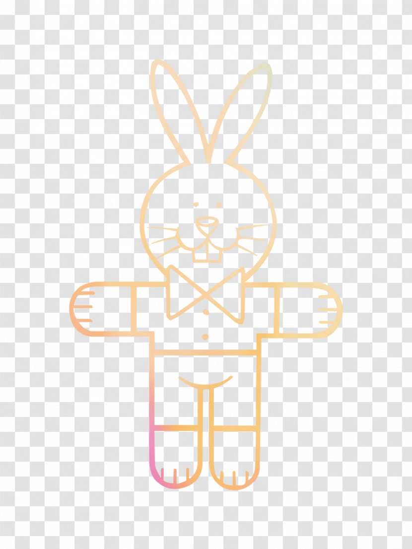 Rabbit Easter Bunny Drawing Illustration - Egg Transparent PNG
