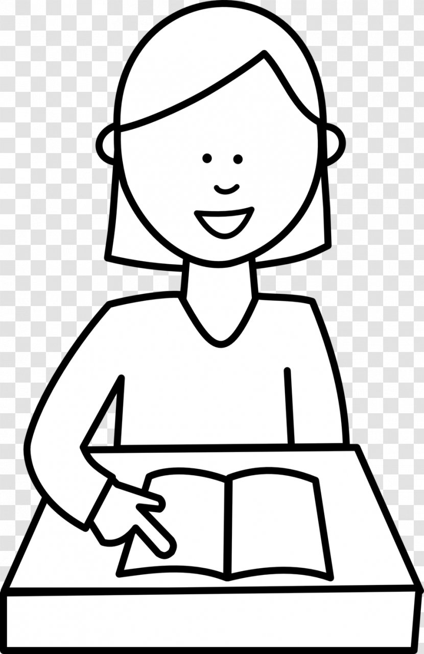 One line drawing of young happy elementary school girl student studying in  the library while giving thumbs up gesture Education concept Stock Vector  Image  Art  Alamy