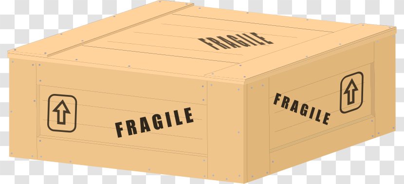 Wooden Box Crate Clip Art - Cargo Transparent PNG