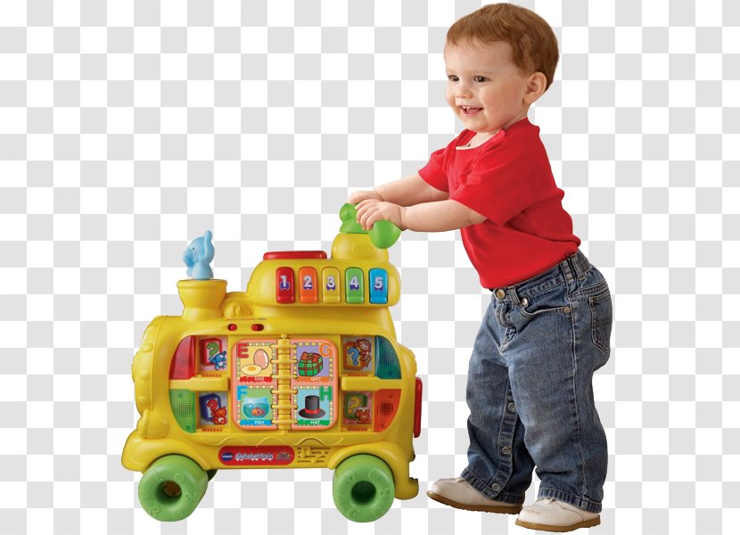 Train Vtech Sit-to-Stand Learning Walker Alphabet Game - Playset Transparent PNG