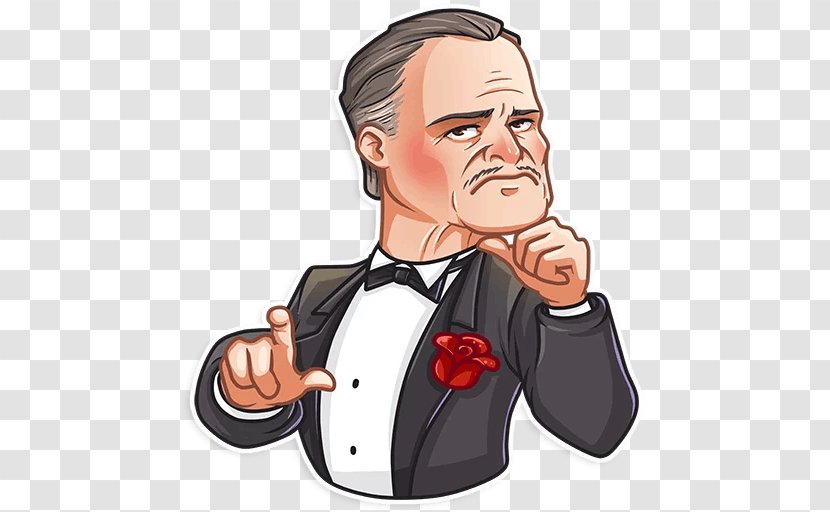 Vito Corleone Michael The Godfather Family - Finger Transparent PNG