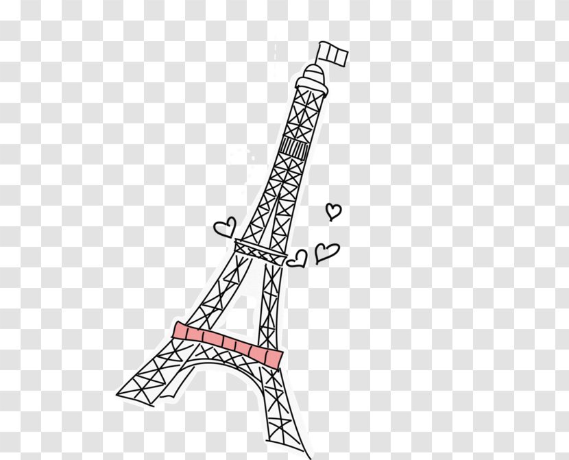 Eiffel Tower Tokyo Drawing - Silhouette - Saying Transparent PNG