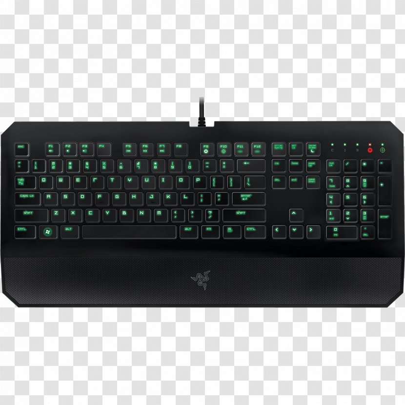 Computer Keyboard Razer DeathStalker Inc. Gaming Keypad Rollover - Numeric - Gamer Transparent PNG