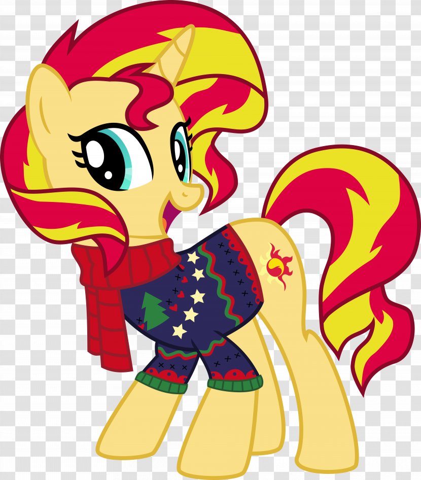 Sunset Shimmer Pony Twilight Sparkle Rainbow Dash Rarity - Fictional Character - Shimmering Transparent PNG