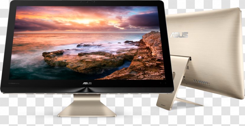 ASUS Zen AiO Pro Z240 Desktop Computers Intel Core I7 IMac - Flat Panel Display Transparent PNG